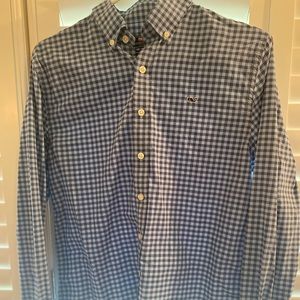 Vineyard Vines Whale Blue colored Shirt New